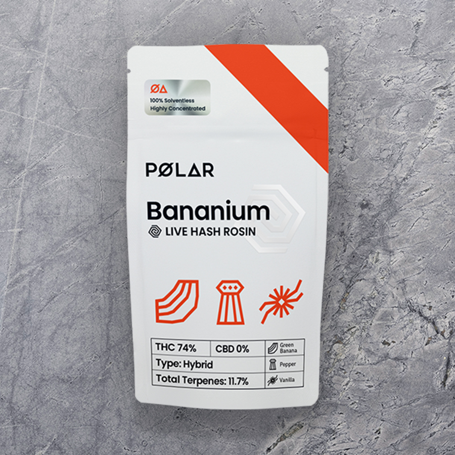 Polar_Hero Image Pochette de hash Polar (bloc de hash solventless)